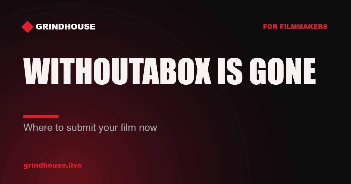 Withoutabox Alternatives: Where to Submit Your Film in 2026